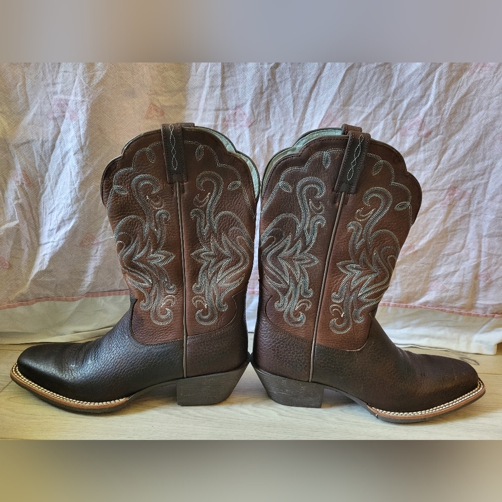 Ariat Western Boots Men Size 9B